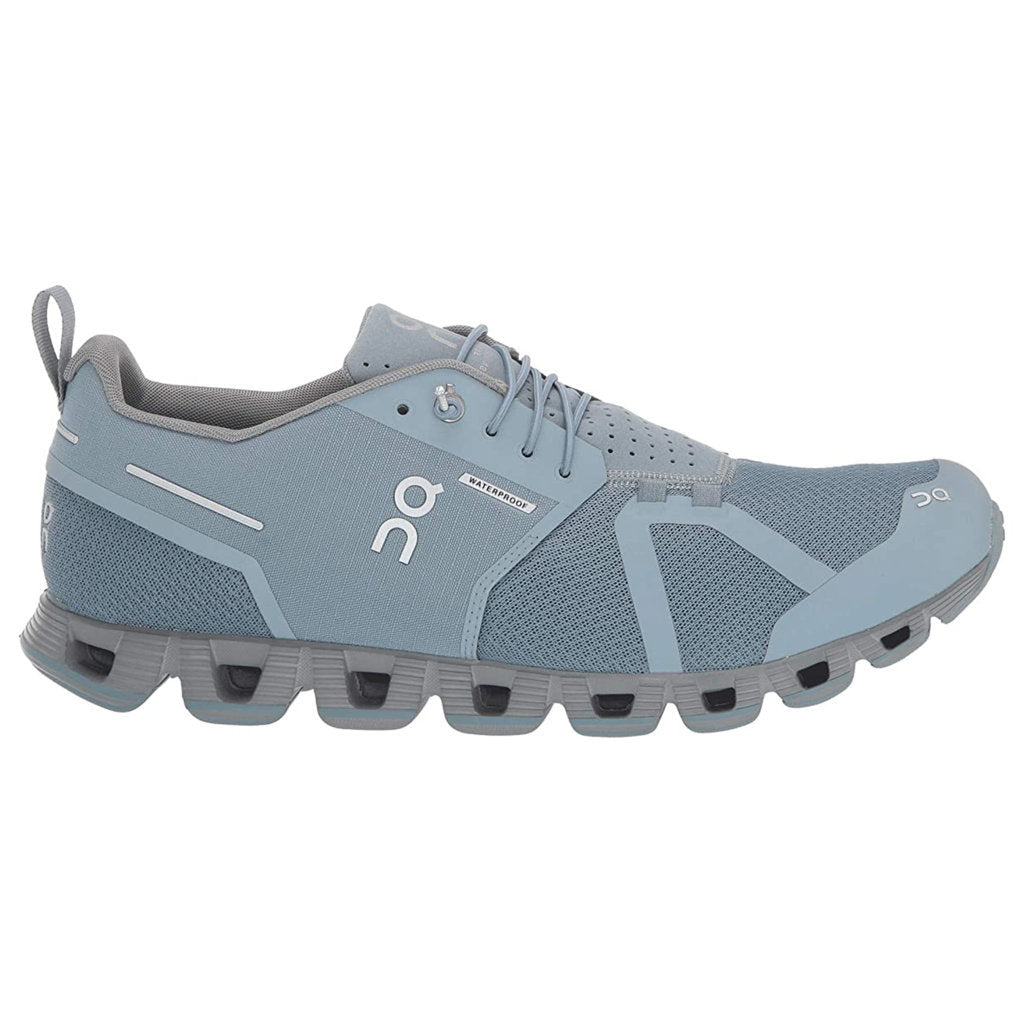 On Cloud Waterproof Mesh Men's Running Shoes#color_cobble lunar