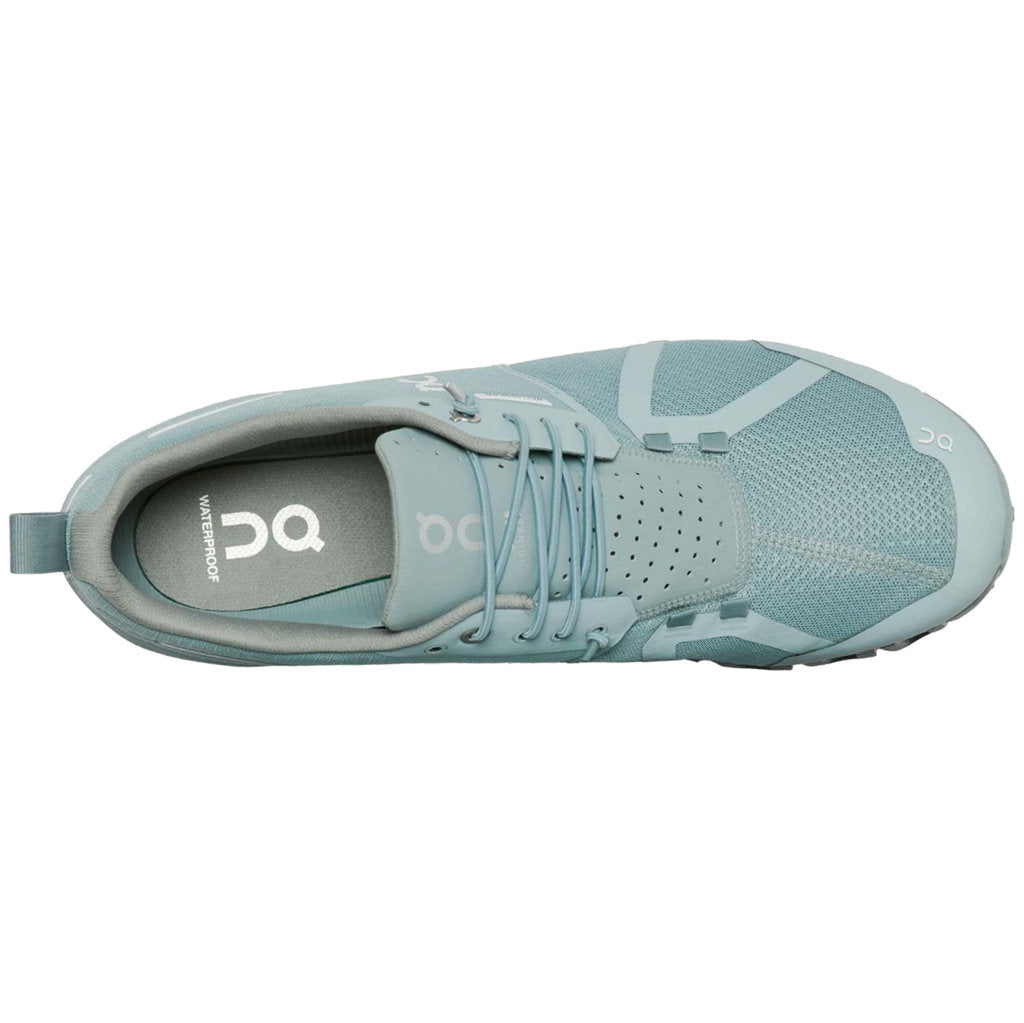 On Cloud Waterproof Mesh Men's Running Shoes#color_cobble lunar