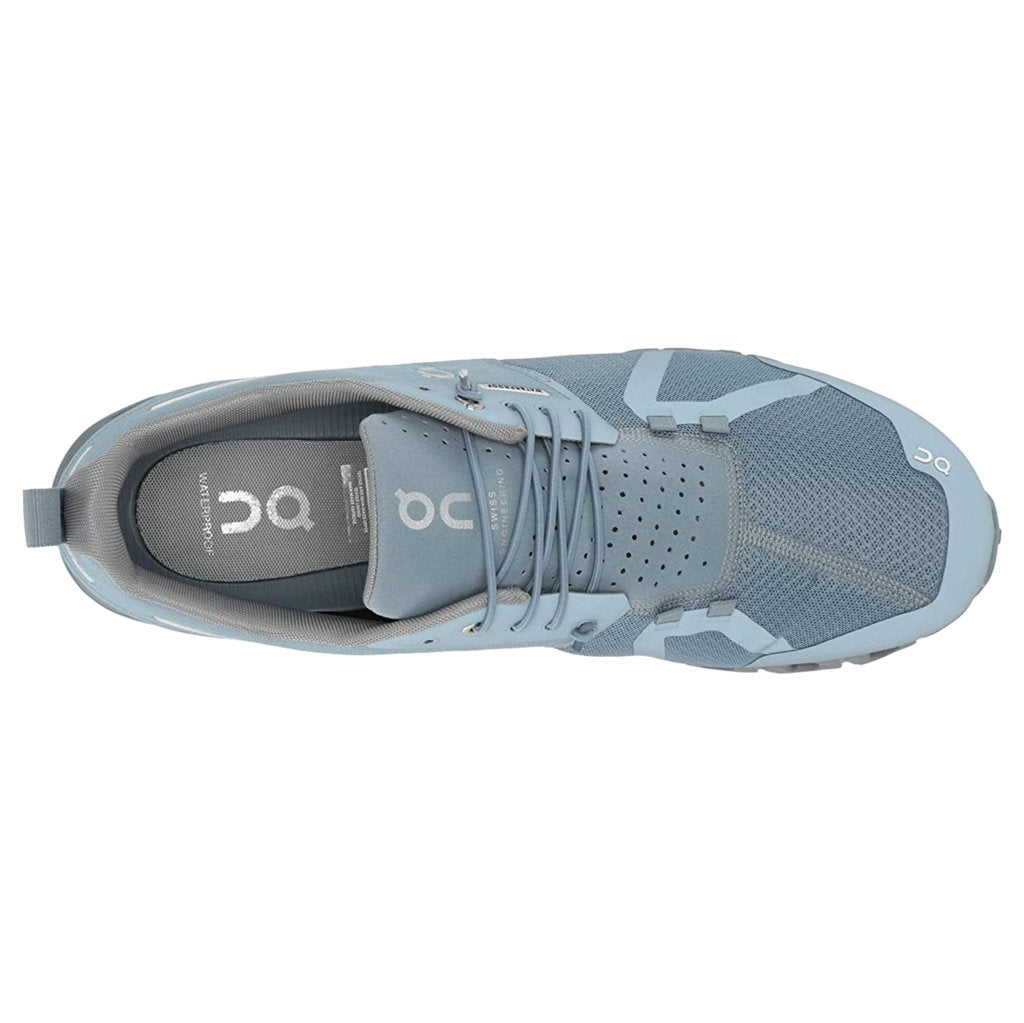 On Cloud Waterproof Mesh Men's Running Shoes#color_cobble lunar