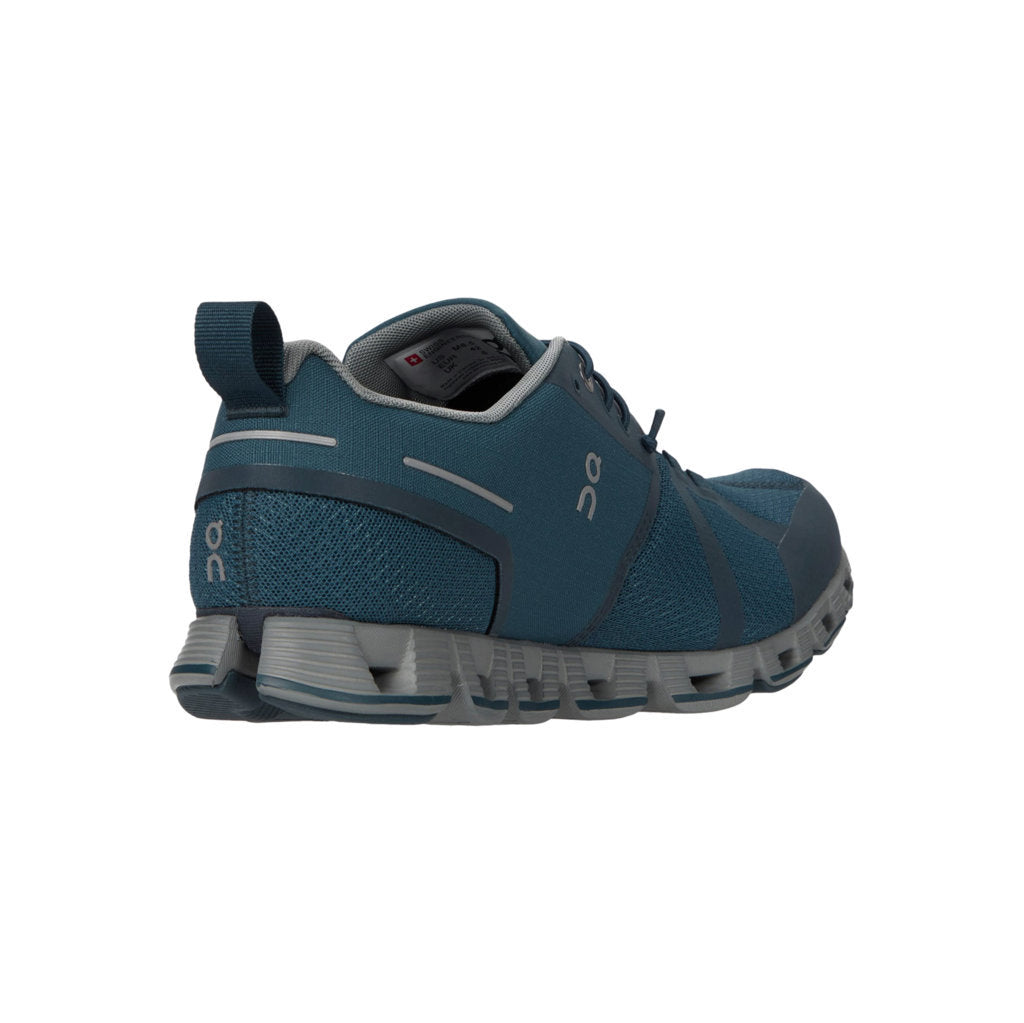 On Cloud Waterproof Mesh Men's Running Shoes#color_storm lunar