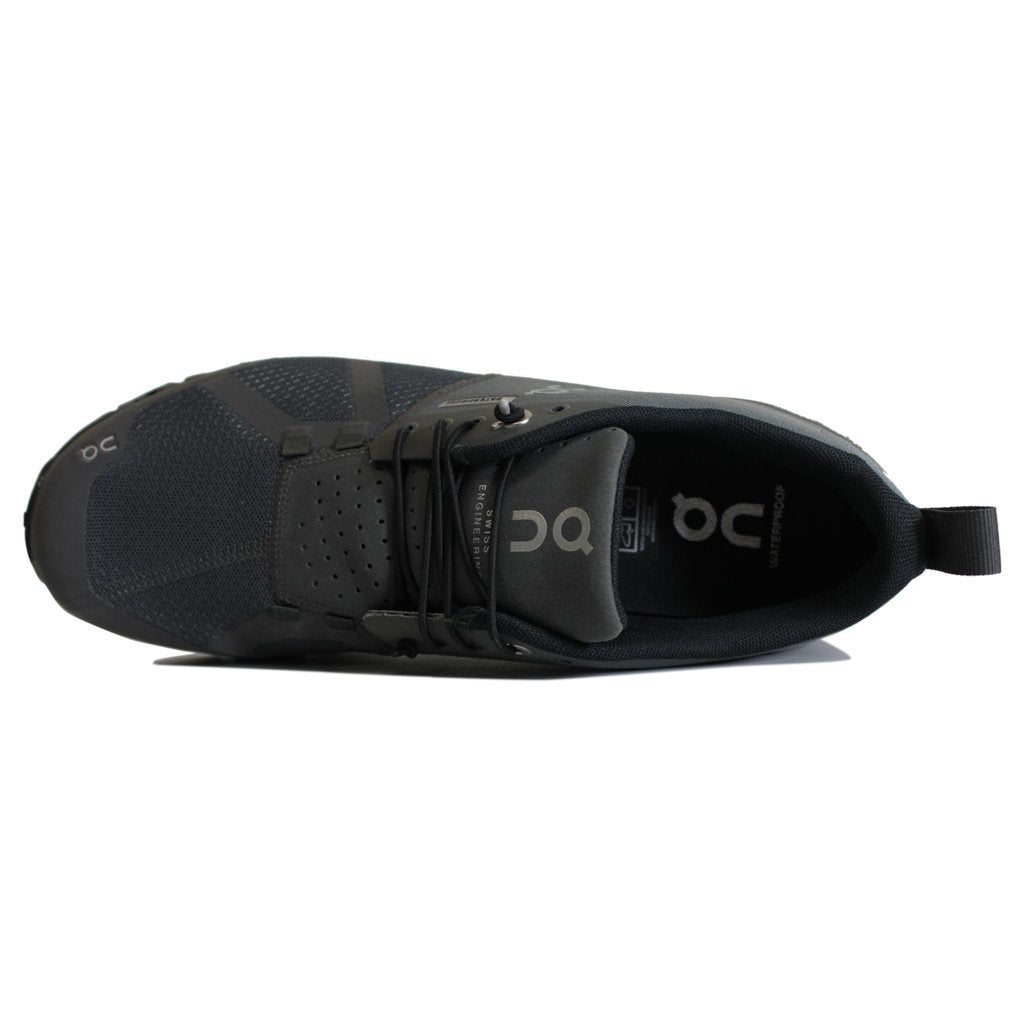 On Cloud Waterproof Mesh Men's Running Shoes#color_eclipse rock