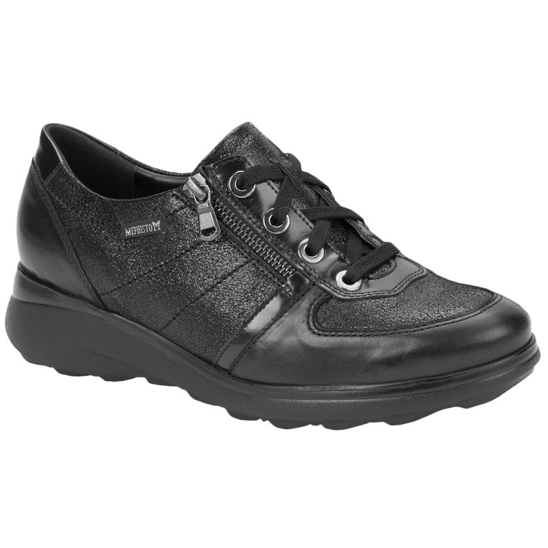 Mephisto Jill Leather Womens Shoes#color_black