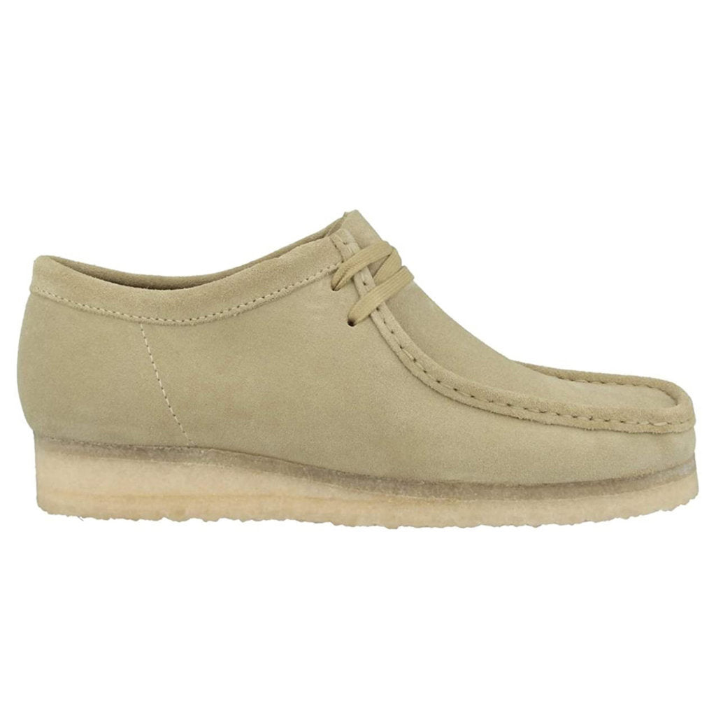 Clarks Originals Wallabee Suede Mens Shoes#color_maple