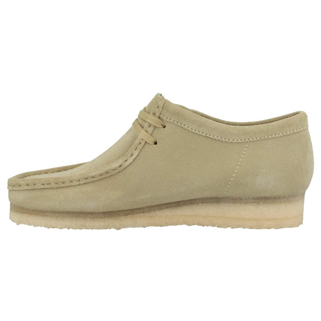 Clarks Originals Wallabee Suede Mens Shoes#color_maple