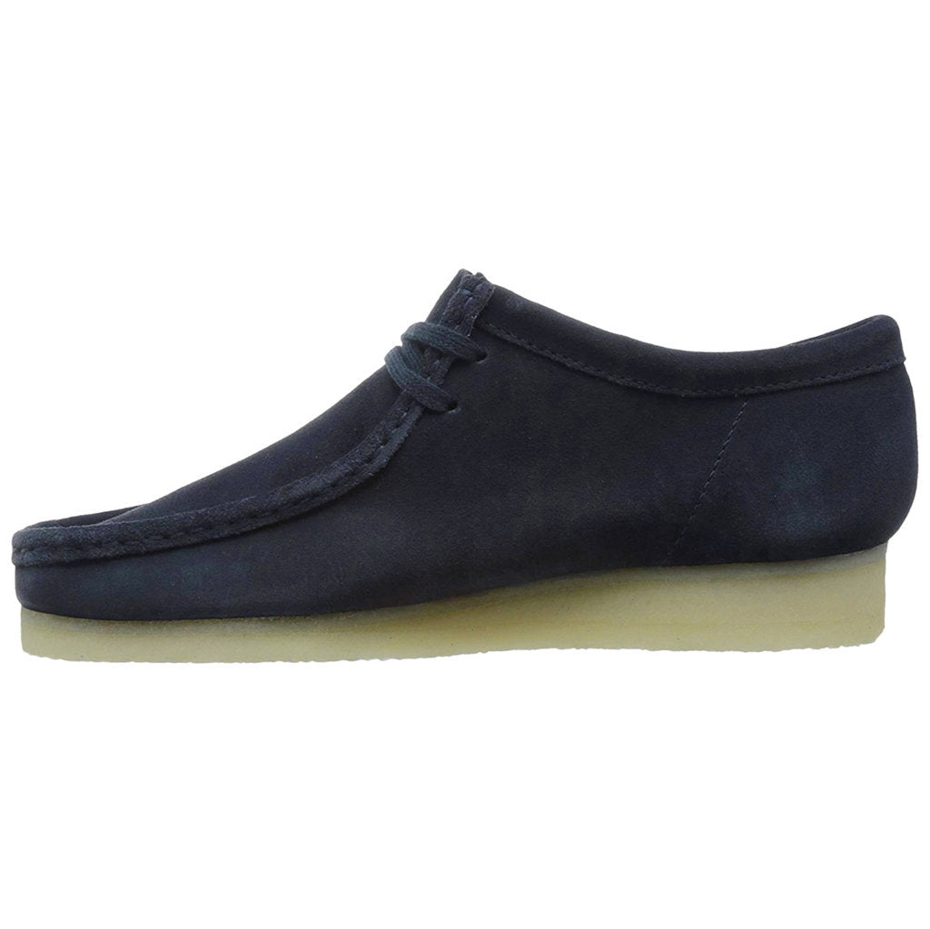 Clarks Originals Wallabee Suede Mens Shoes#color_indigo