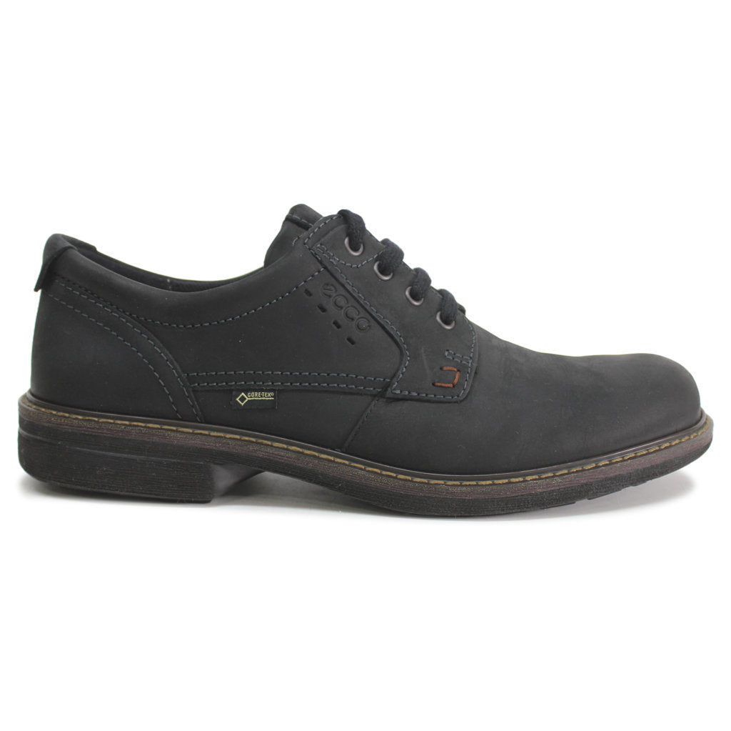 Ecco Mens Shoes Turn Lace-Up Low-Profile Nubuck - UK 9-9.5