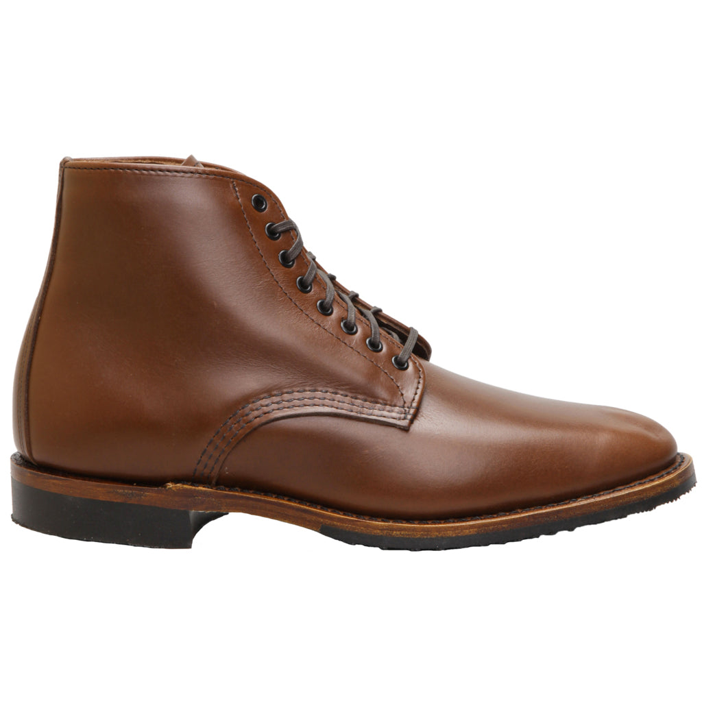 Red Wing Williston Featherstone Leather 6 Inch Round Toe Men's Ankle Boots#color_teak