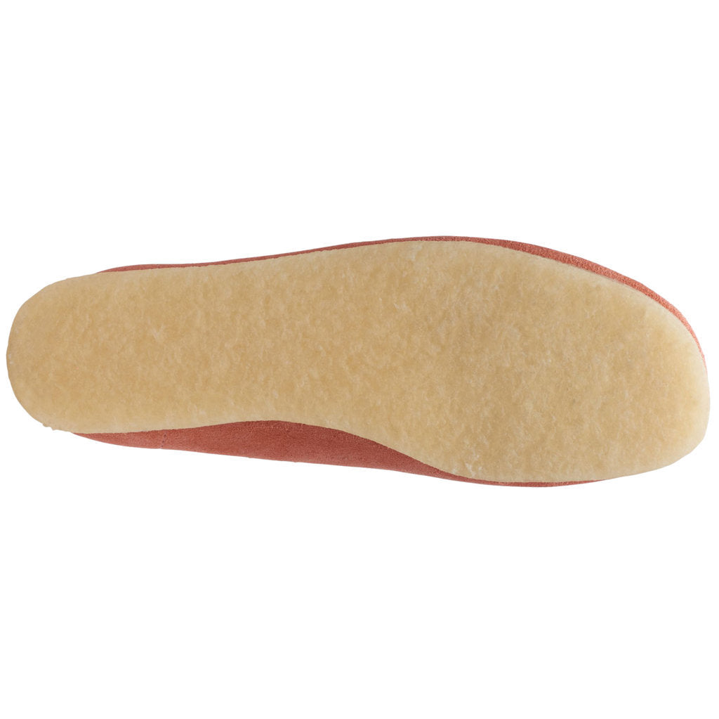 Clarks Originals Wallabee Suede Womens Shoes#color_coral