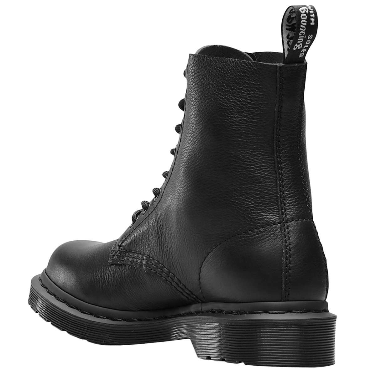 Dr. Martens 1460 Pascal Mono Virginia Leather Women's Ankle Boots#color_black