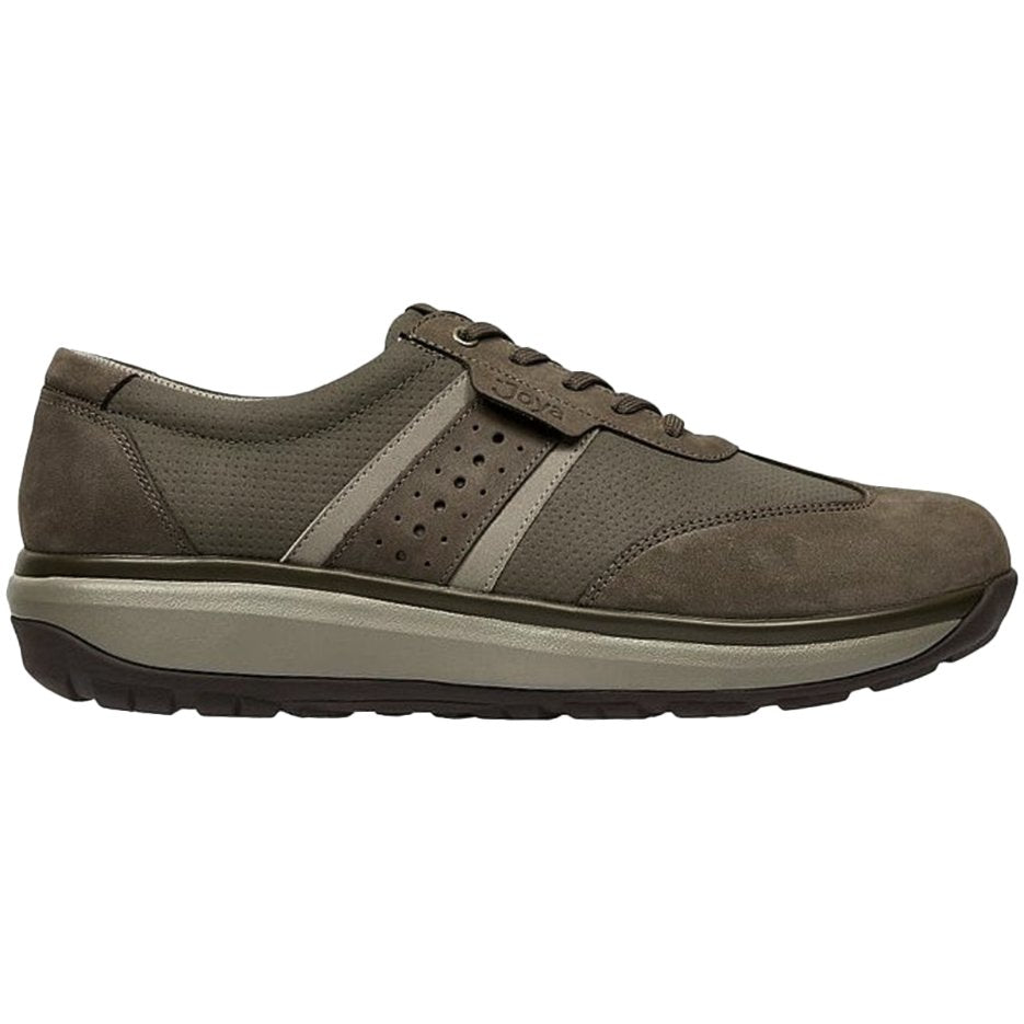 Joya David Leather & Textile Men's Trainers#color_brown