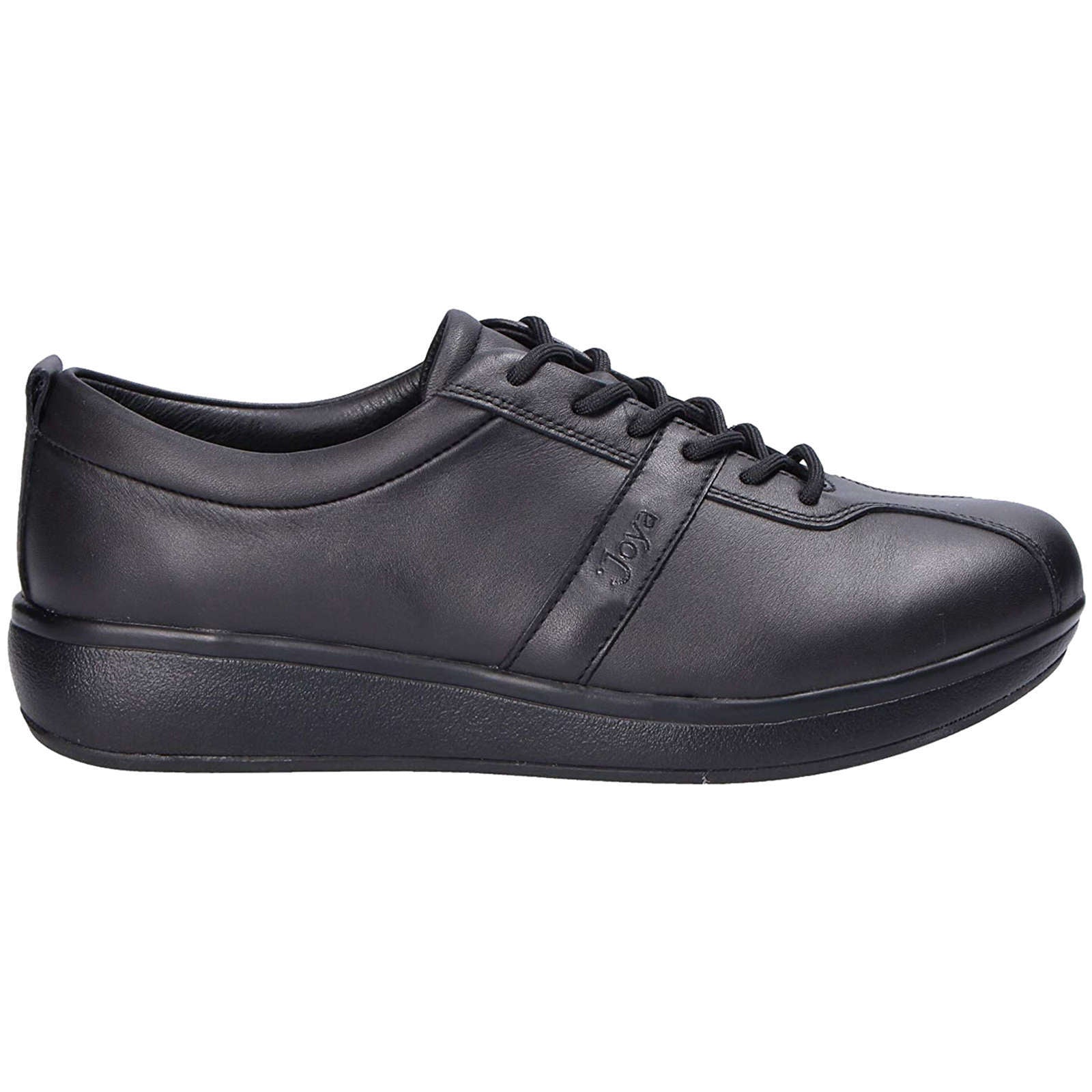 Joya Emma Full Grain Leather Women's Shoes#color_black