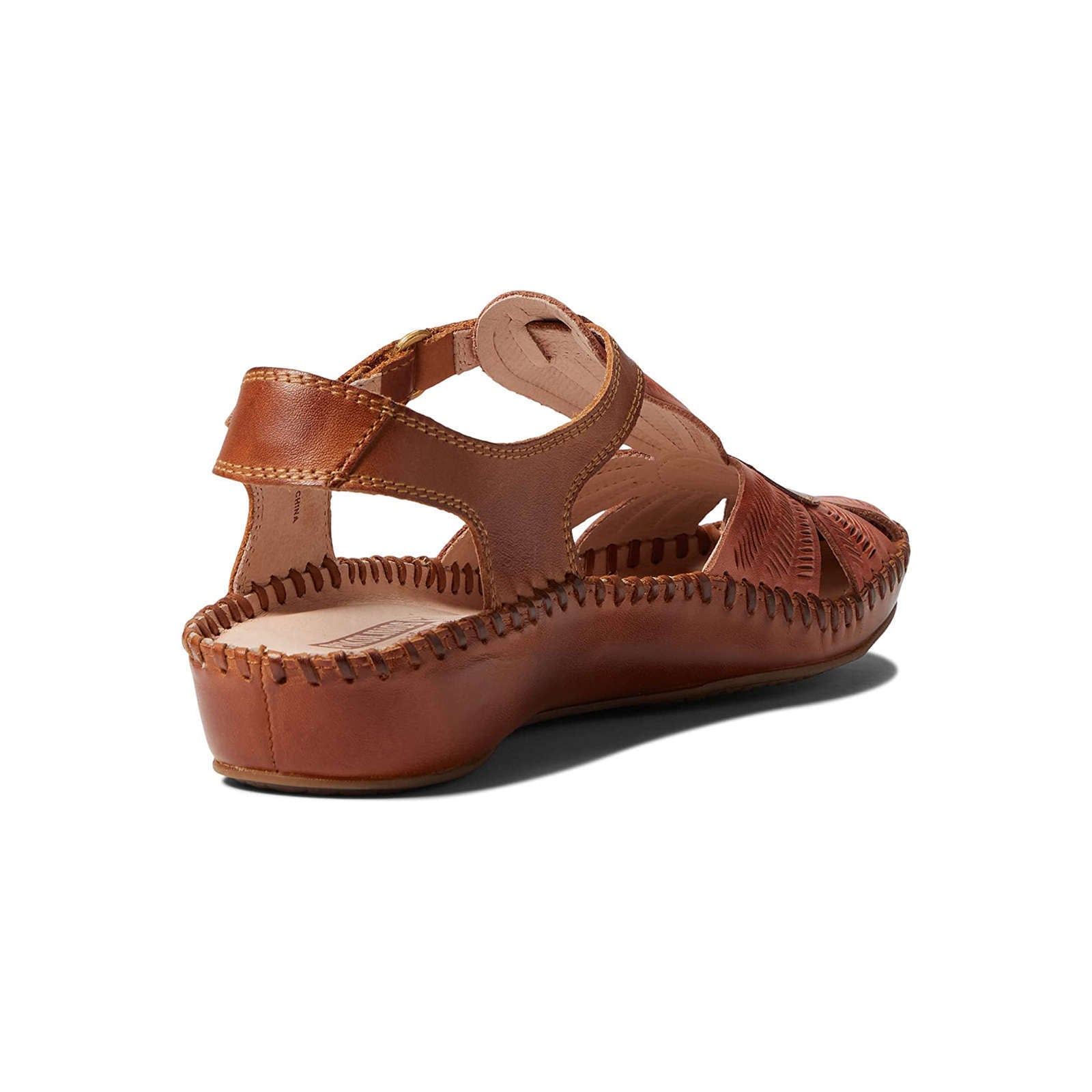 Pikolinos Puerto Vallarta 655-0575 Leather Womens Sandals#color_nectar