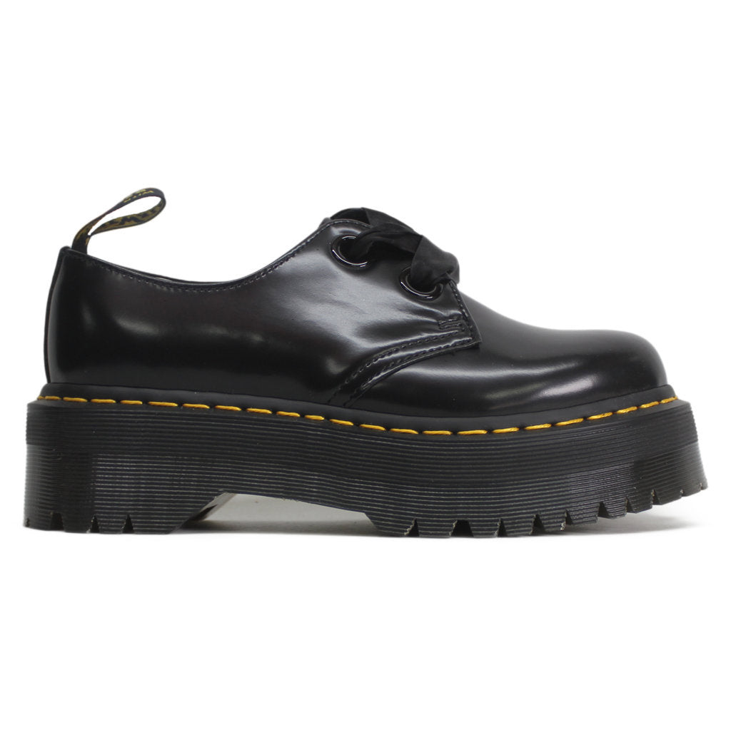 Dr.Martens Womens Shoes Holly Casual Platform Lace-Up Leather - UK 5