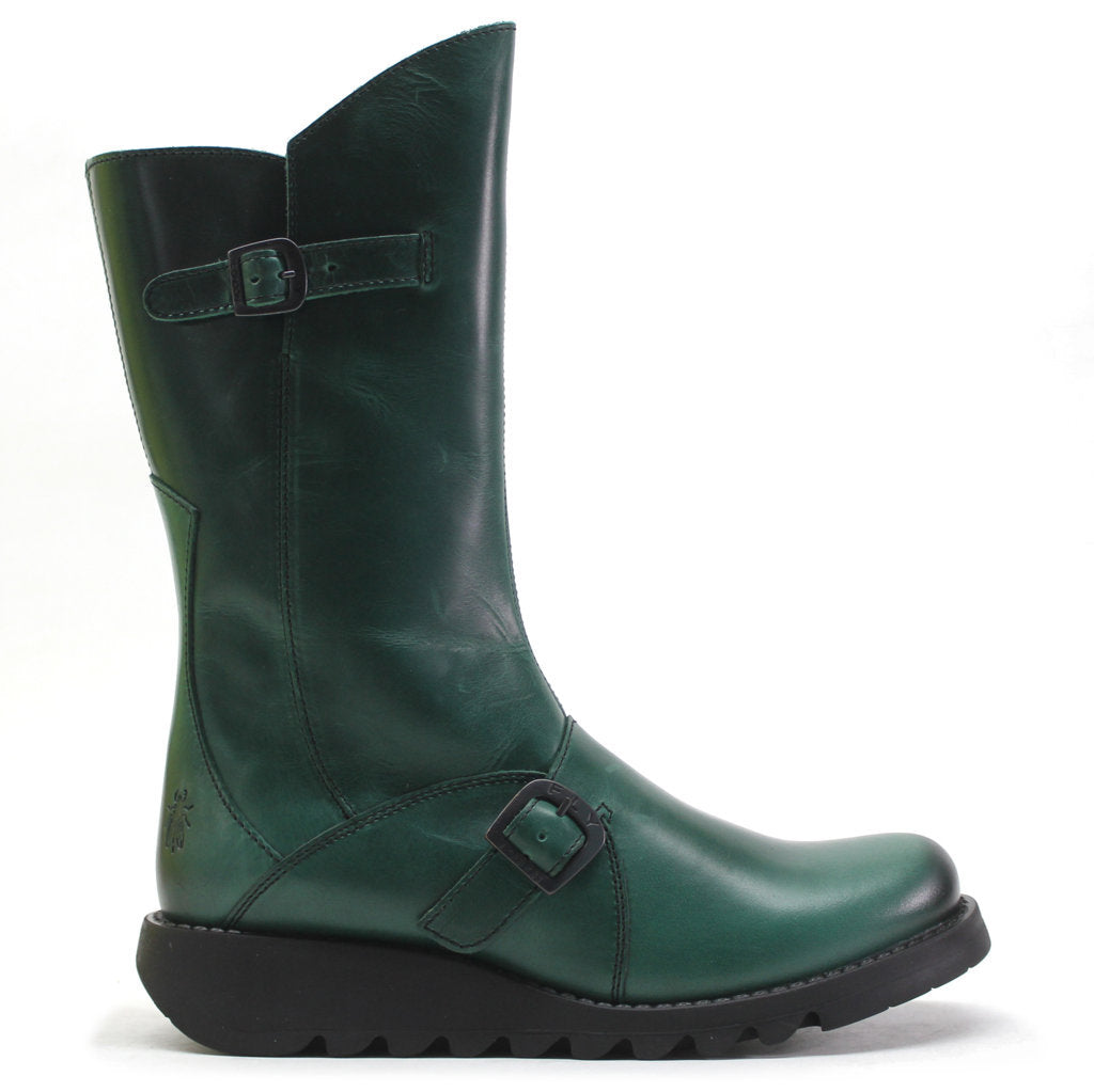 Fly London MES 2 Rug Leather Womens Boots#color_shamrock green