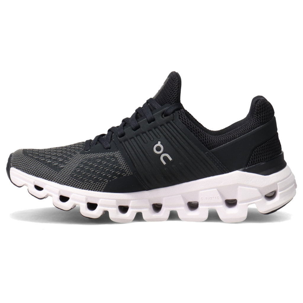 On Running Cloudswift Mesh Women's Low-Top Trainers#color_black rock