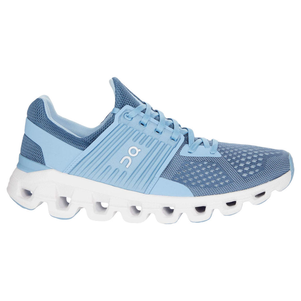 On Running Cloudswift Mesh Women's Low-Top Trainers#color_lake sky