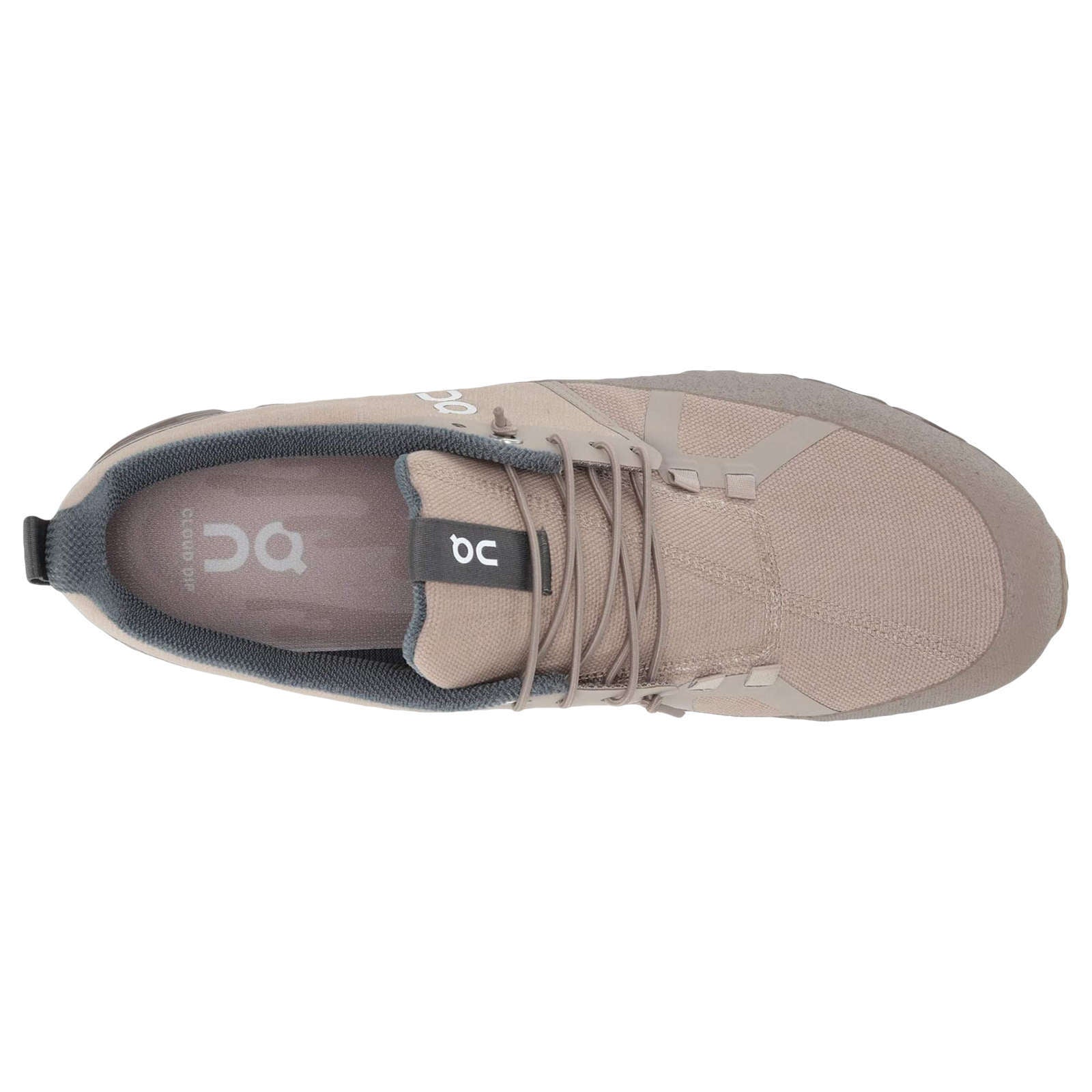 On Running Cloud Dip Canvas Men's Low-Top Trainers#color_desert clay