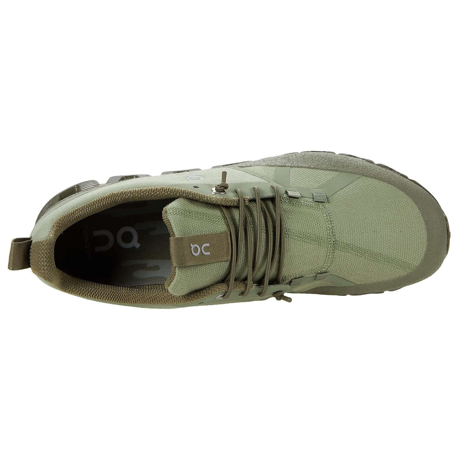 On Running Cloud Dip Canvas Men's Low-Top Trainers#color_reseda olive