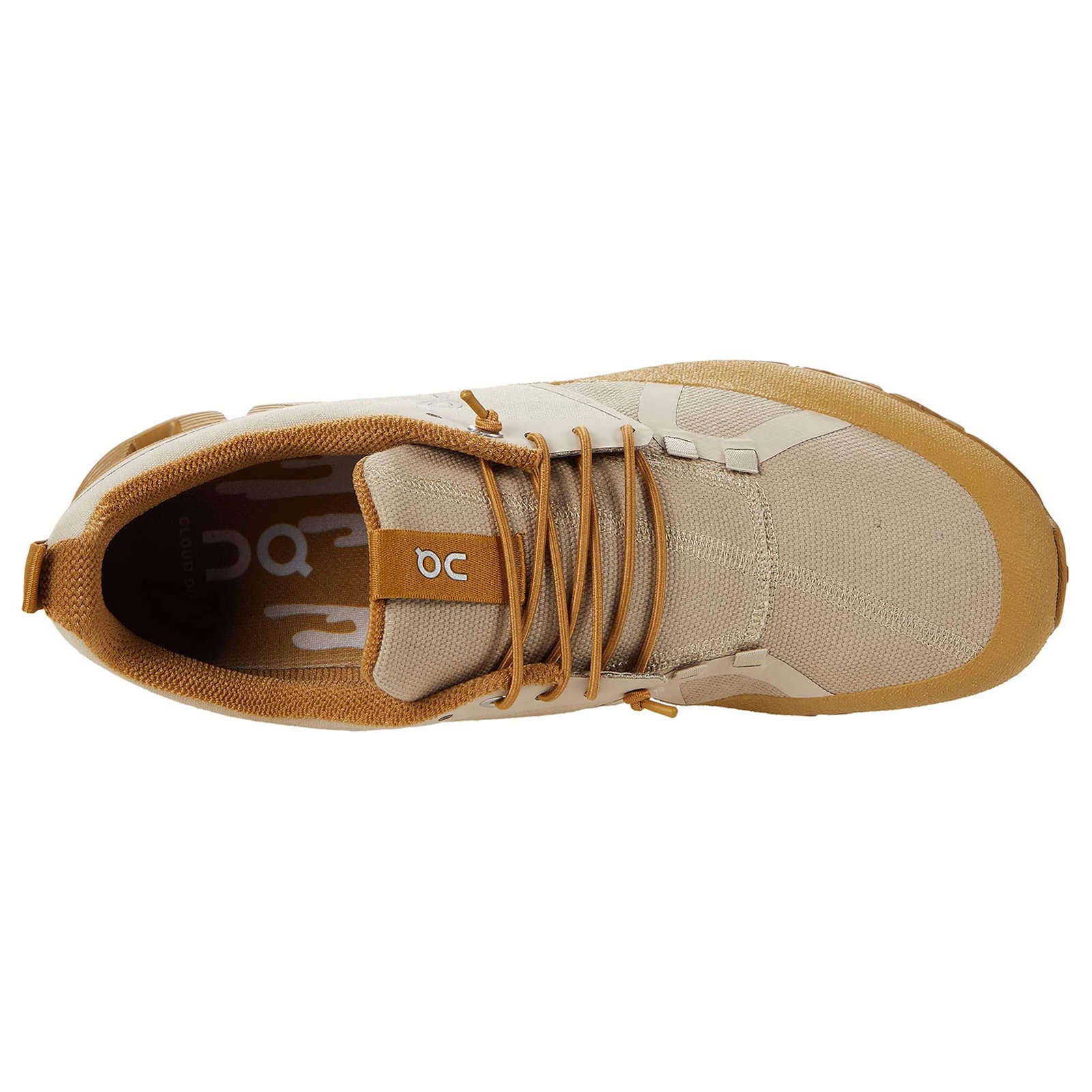 On Running Cloud Dip Canvas Men's Low-Top Trainers#color_sand cumin