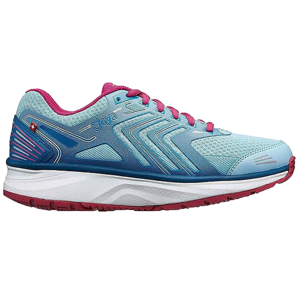 Joya Electra PU Leather & Textile Women's Trainers#color_light blue
