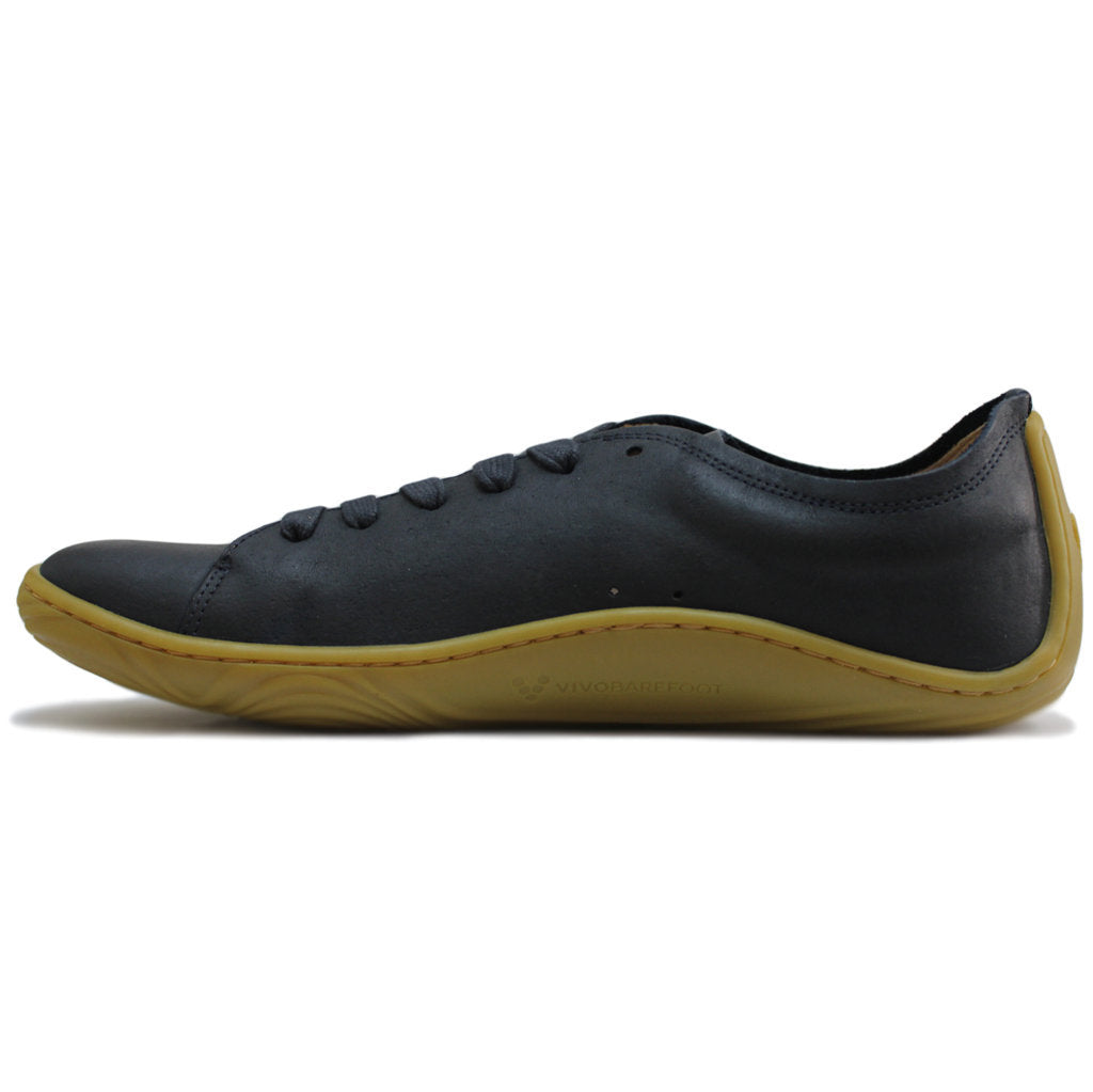 Vivobarefoot Addis Leather Mens Trainers#color_navy