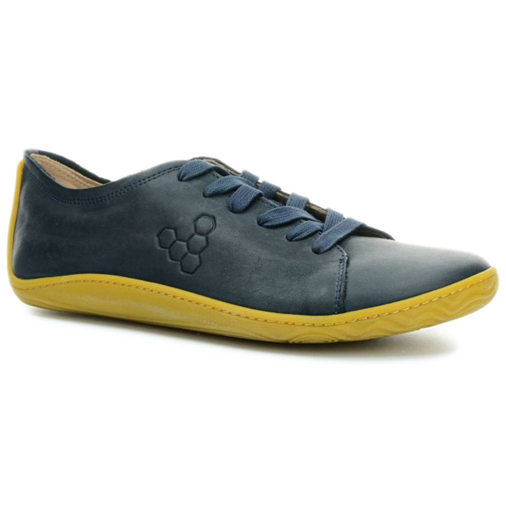 Vivobarefoot Addis Leather Mens Trainers#color_midnight