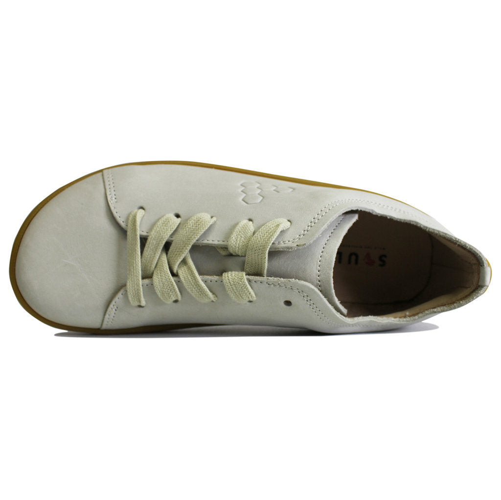 Vivobarefoot Addis Leather Womens Sneakers#color_cement
