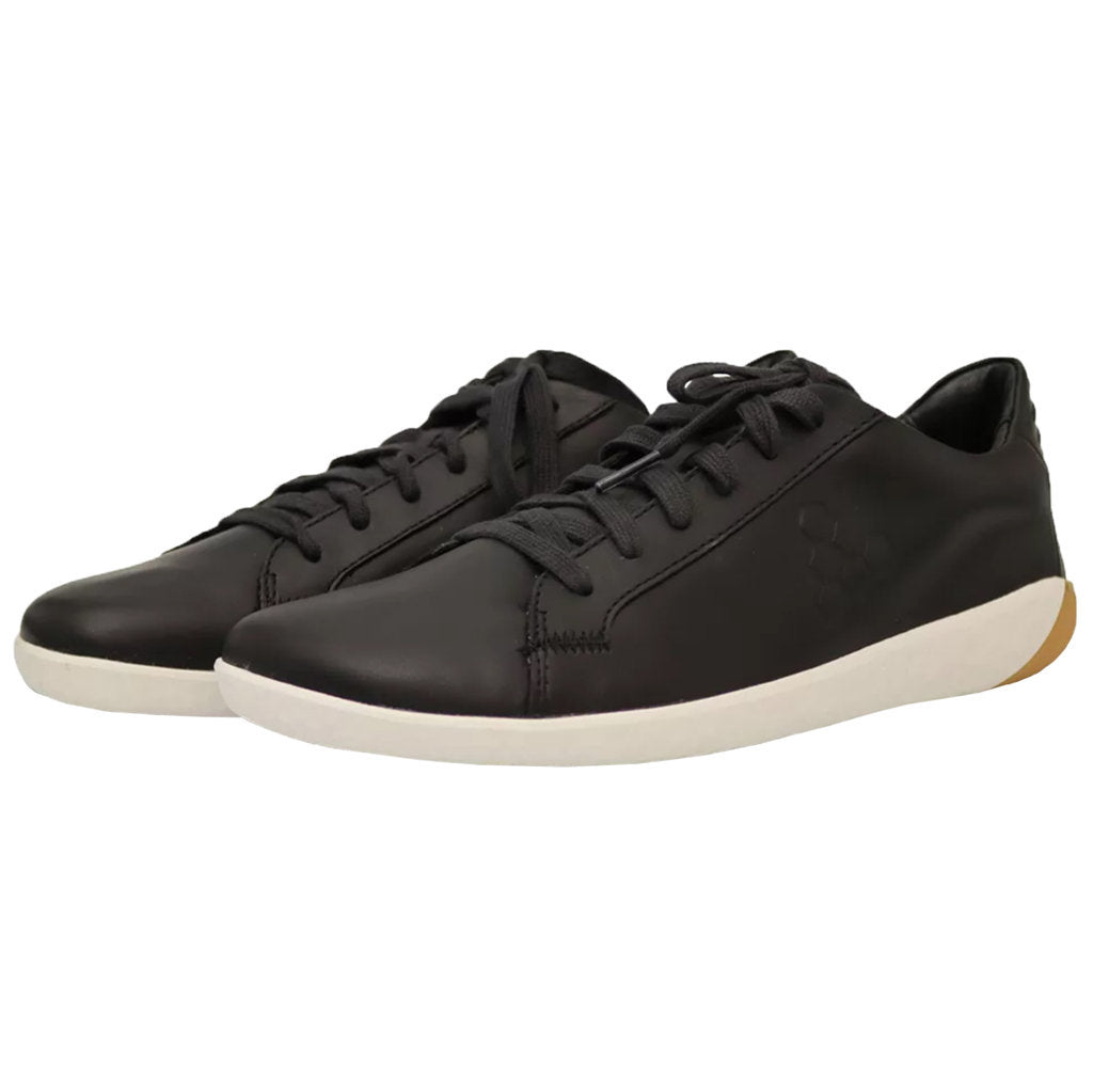 Vivobarefoot Geo Court Leather Womens Trainers#color_obsidian
