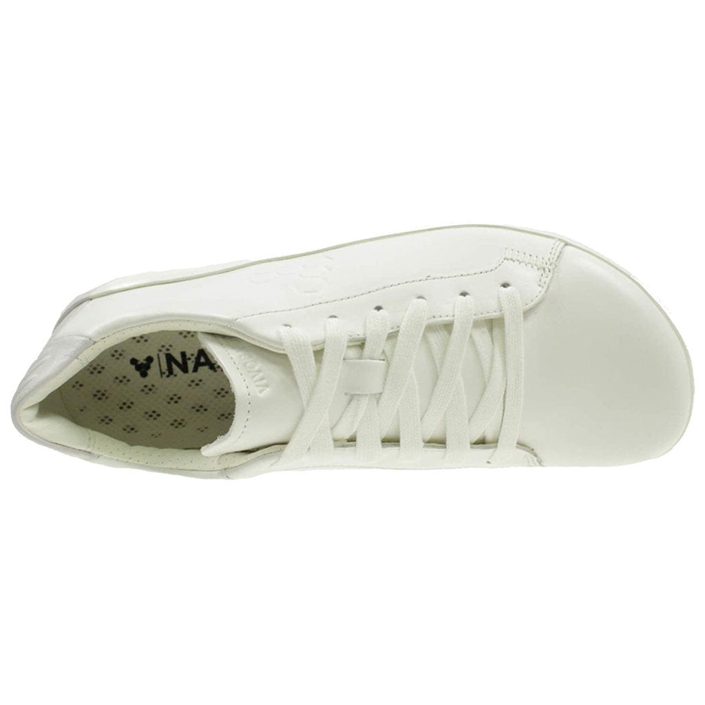 Vivobarefoot Geo Court Leather Womens Trainers#color_bright white