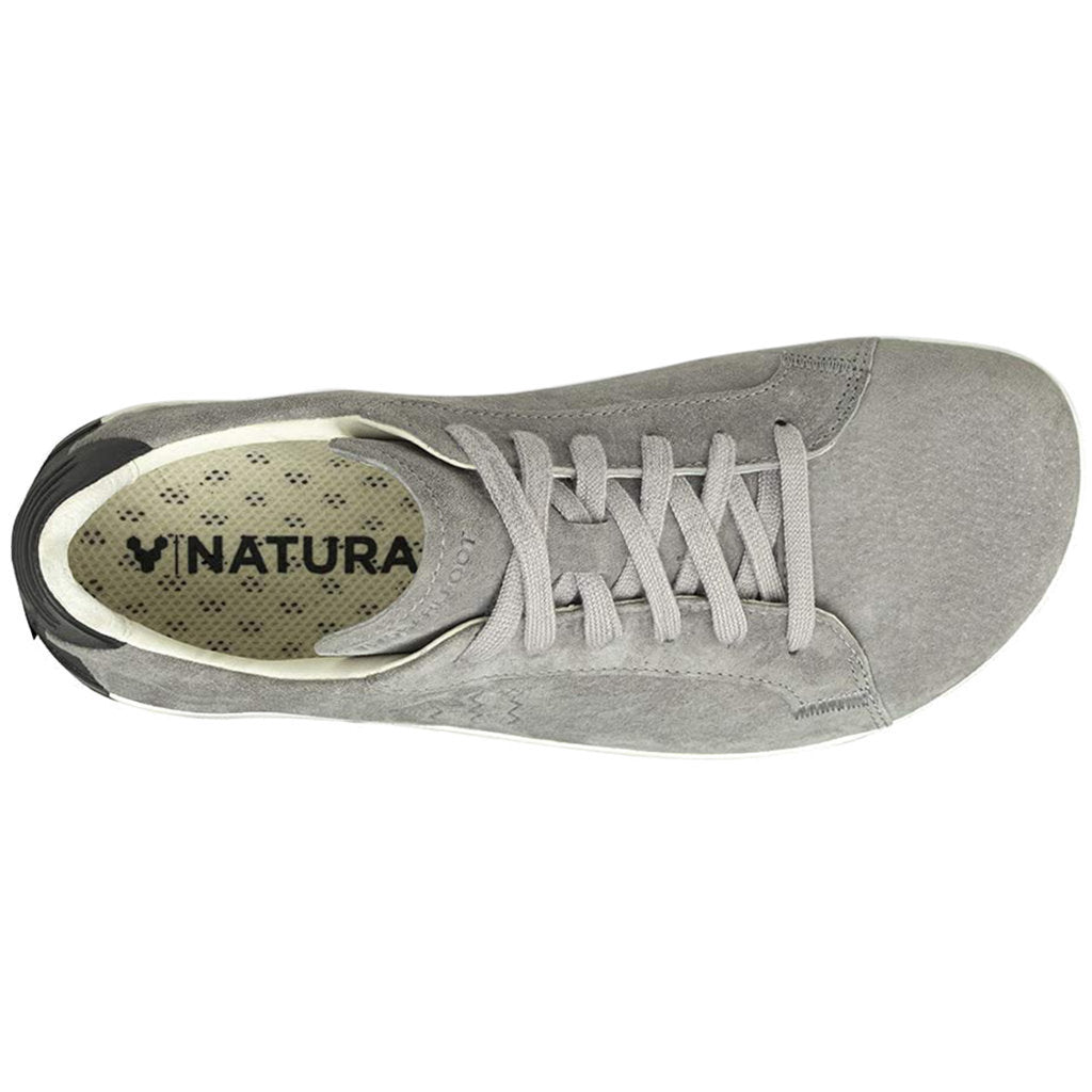Vivobarefoot Geo Court Leather Womens Trainers#color_zinc grey