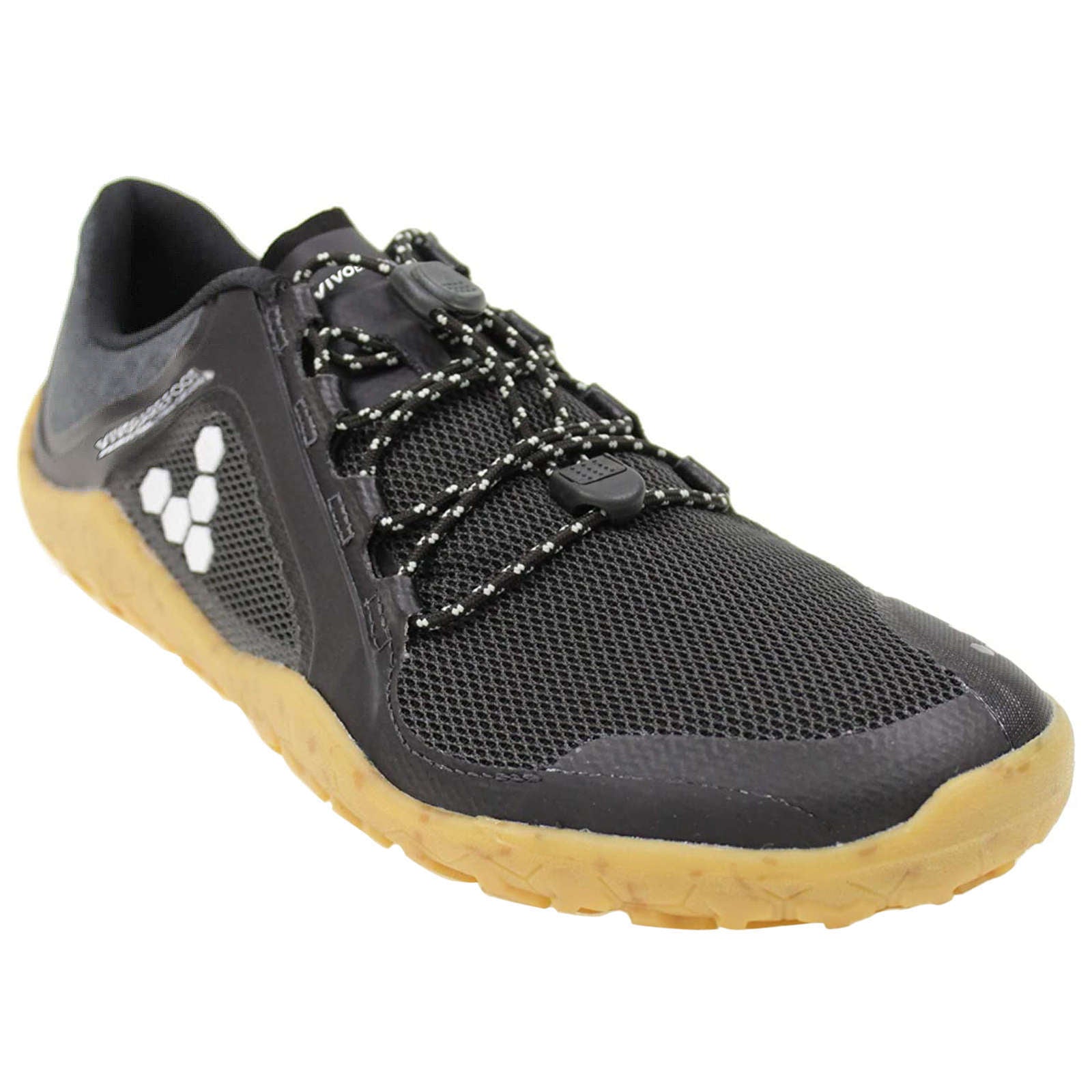 Vivobarefoot Primus Trail FG Textile Womens Trainers#color_obsidian black