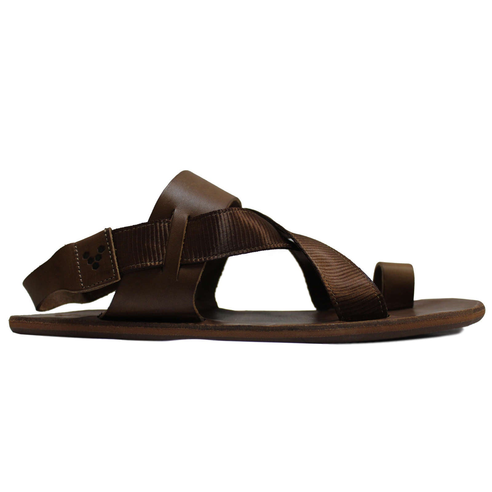 Vivobarefoot Kuru Leather Womens Sandals#color_acorn tan