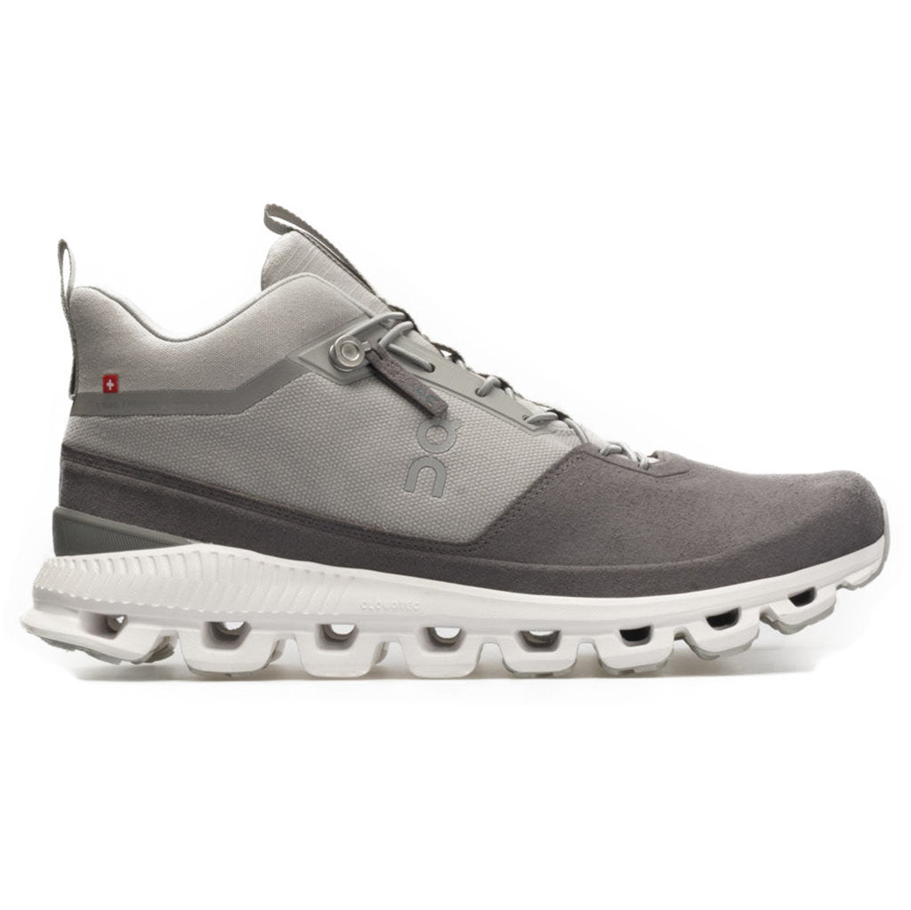 On Running Cloud Hi Textile Men's Low-Top Trainers#color_slate rock