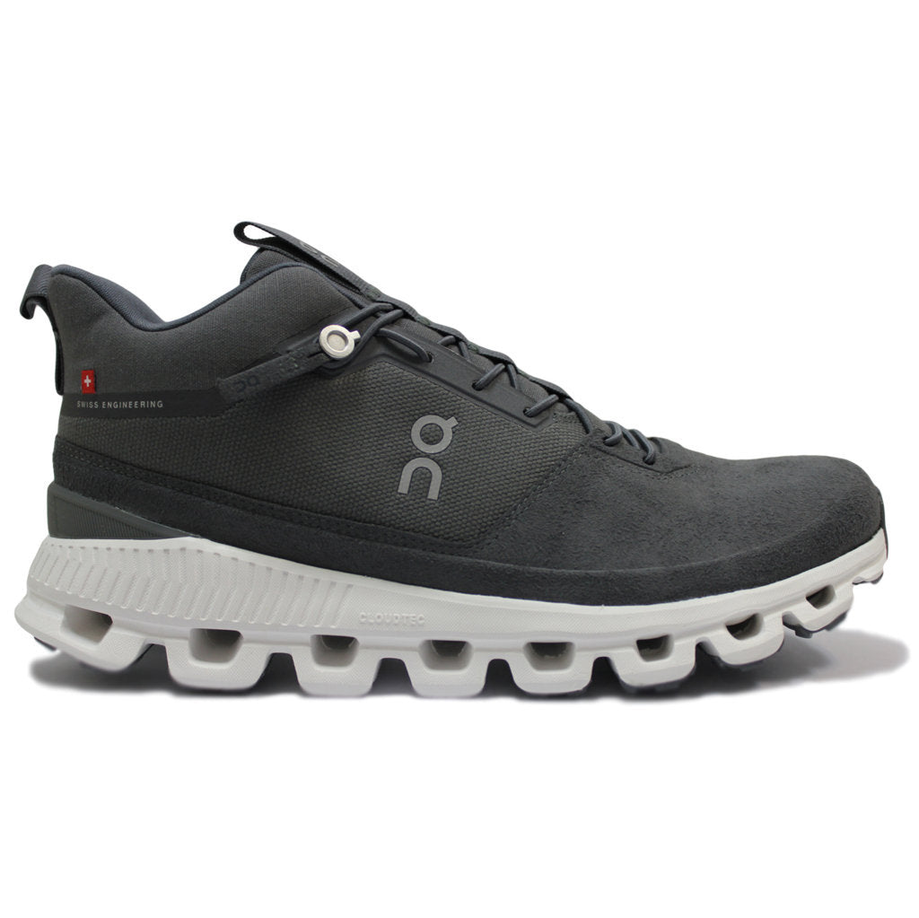 On Running Cloud Hi Textile Men's Low-Top Trainers#color_rock