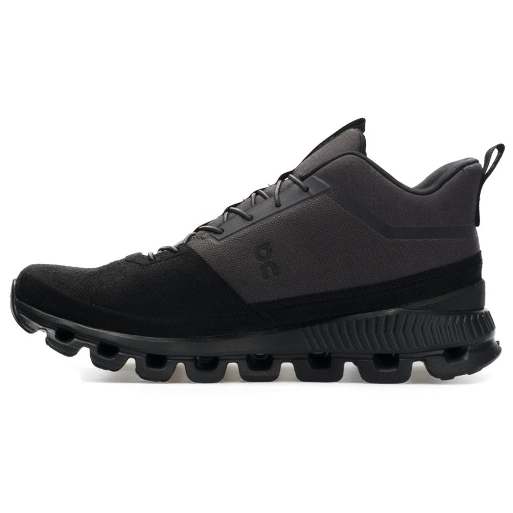 On Running Cloud Hi Textile Men's Low-Top Trainers#color_eclipse black