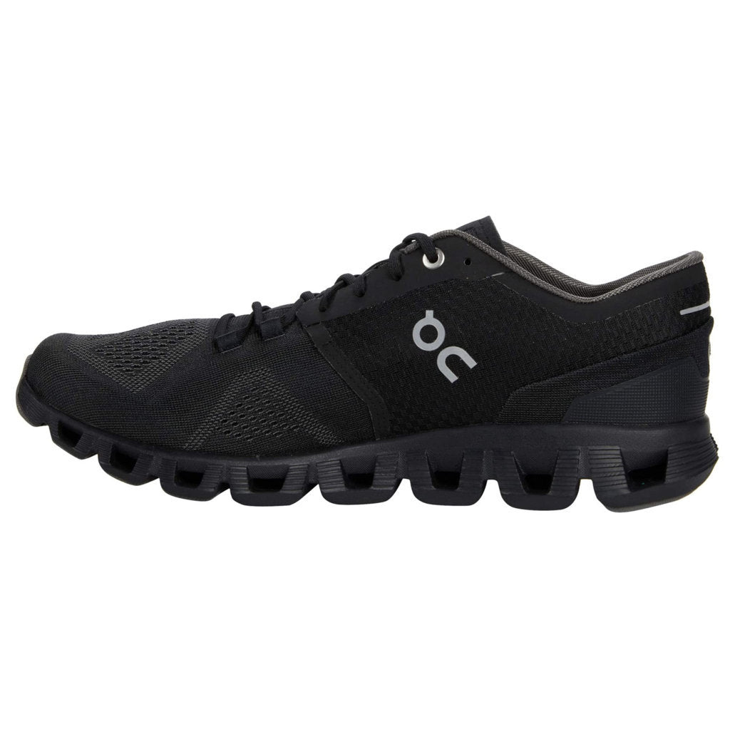 On Cloud X Textile Men's Running Shoes#color_black asphalt