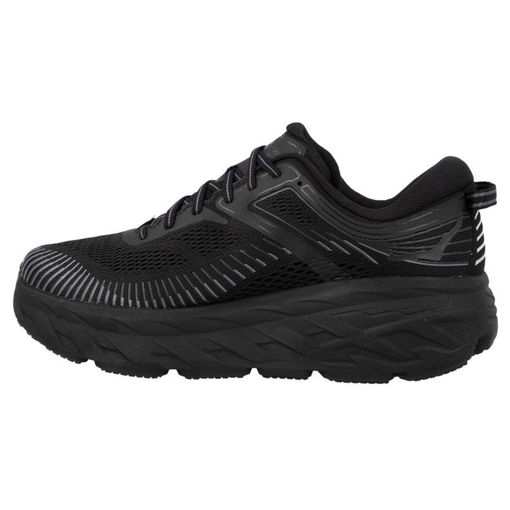 Hoka Bondi 7 Mesh Women's Running Shoes#color_black