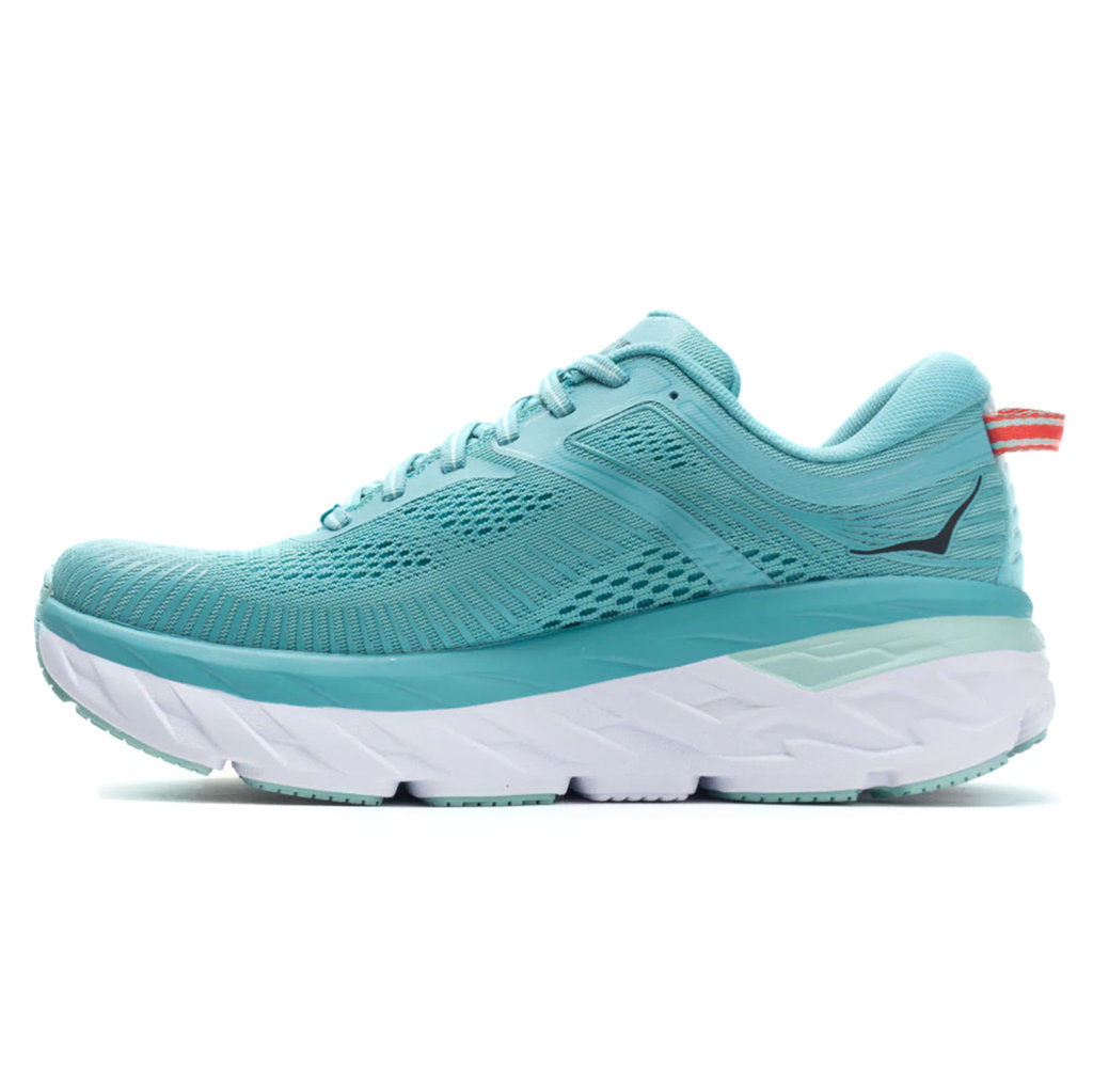 Hoka Bondi 7 Mesh Women's Running Shoes#color_aquarelle eggshell blue