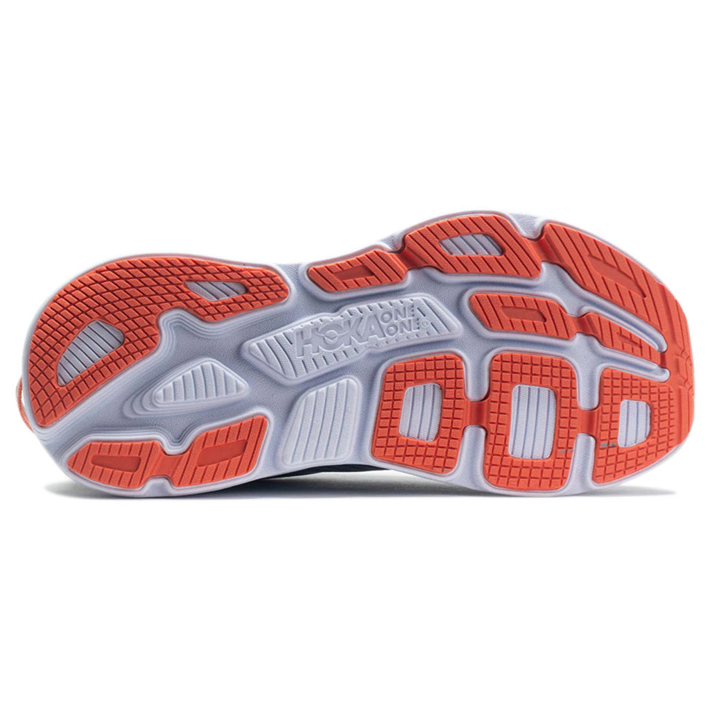 Hoka Bondi 7 Mesh Women's Running Shoes#color_blue fog blue glass