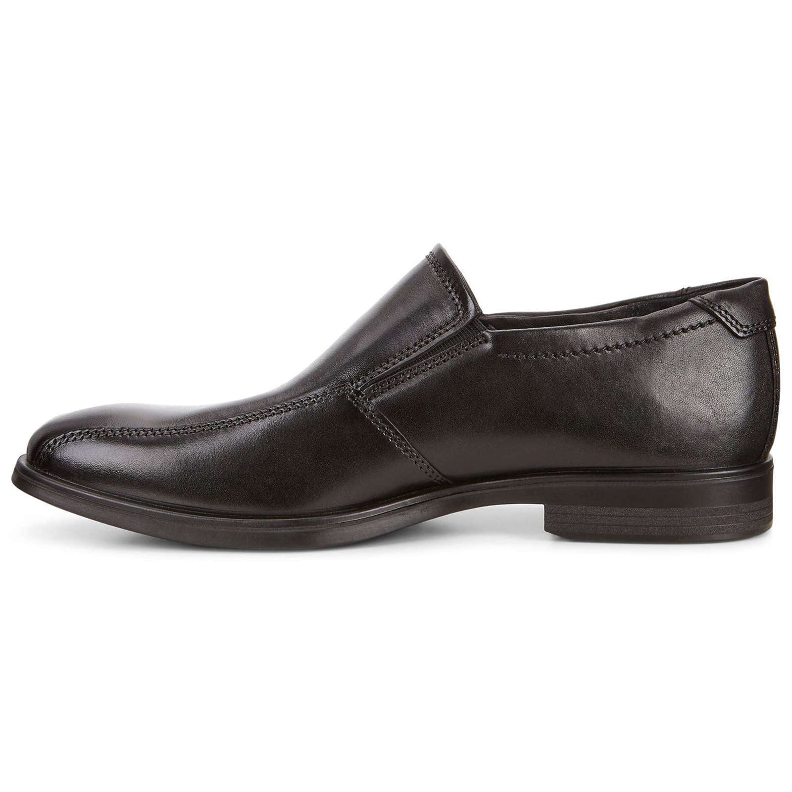 Ecco Melbourne 621654 Leather Mens Shoes#color_black