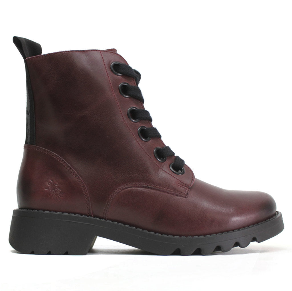 Fly London RAGI539FLY Leather Womens Boots#color_purple black