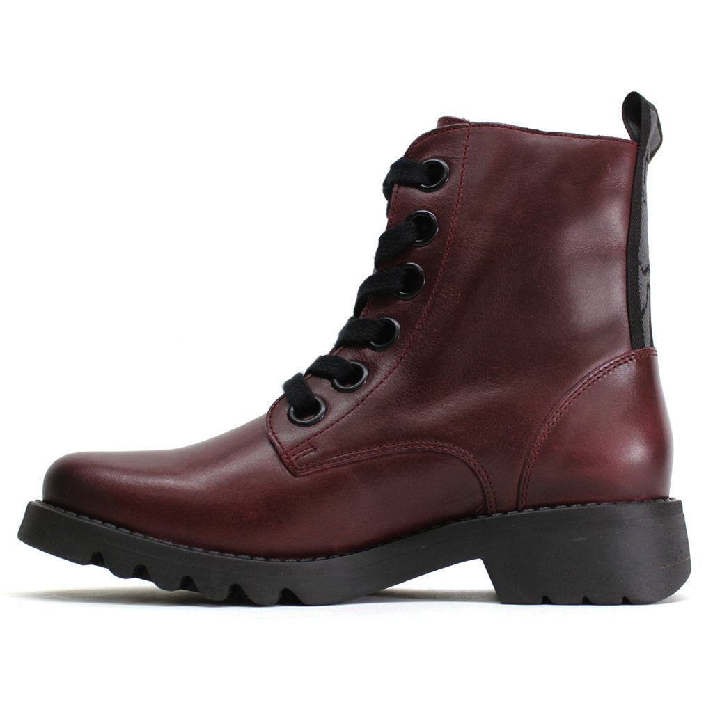 Fly London RAGI539FLY Leather Womens Boots#color_purple black