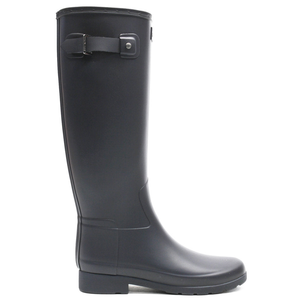 Hunter Original Refined Rubber WF Women's Tall Wellington Boots#color_navy