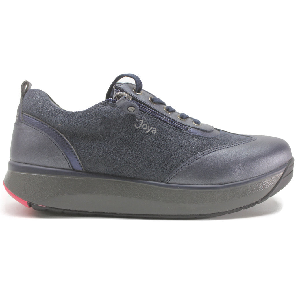 Joya Laura Leather Womens Shoes#color_dark blue