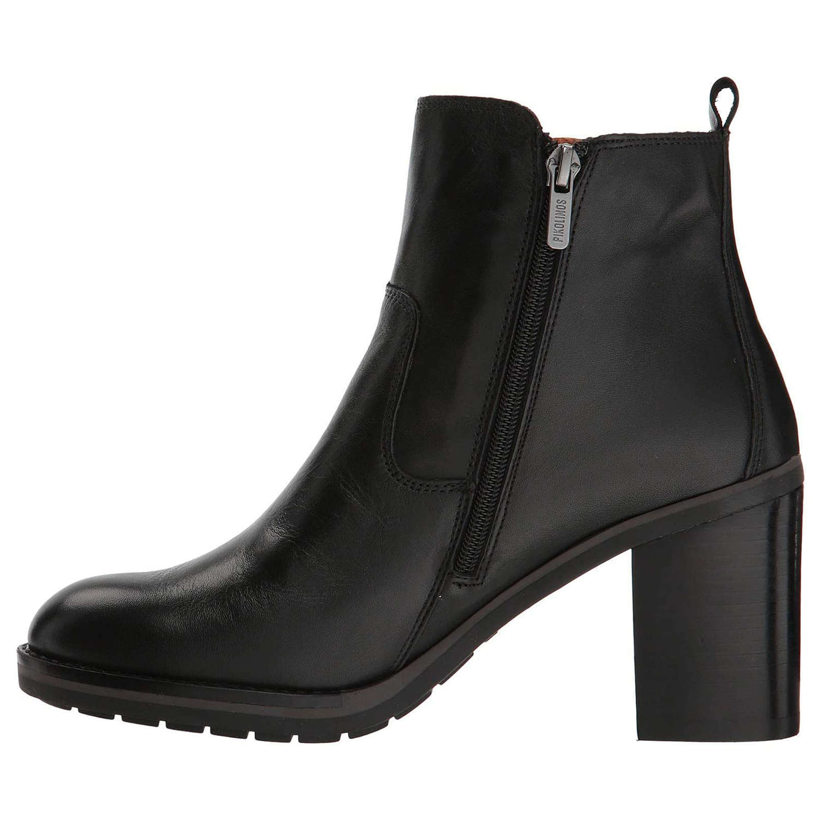 Pikolinos Pompeya W9T Leather Womens Boots#color_black