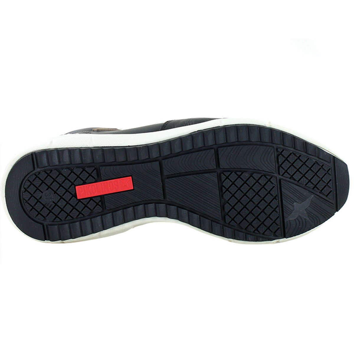 Pikolinos Sella W6Z-6500 Leather Womens Trainers#color_black