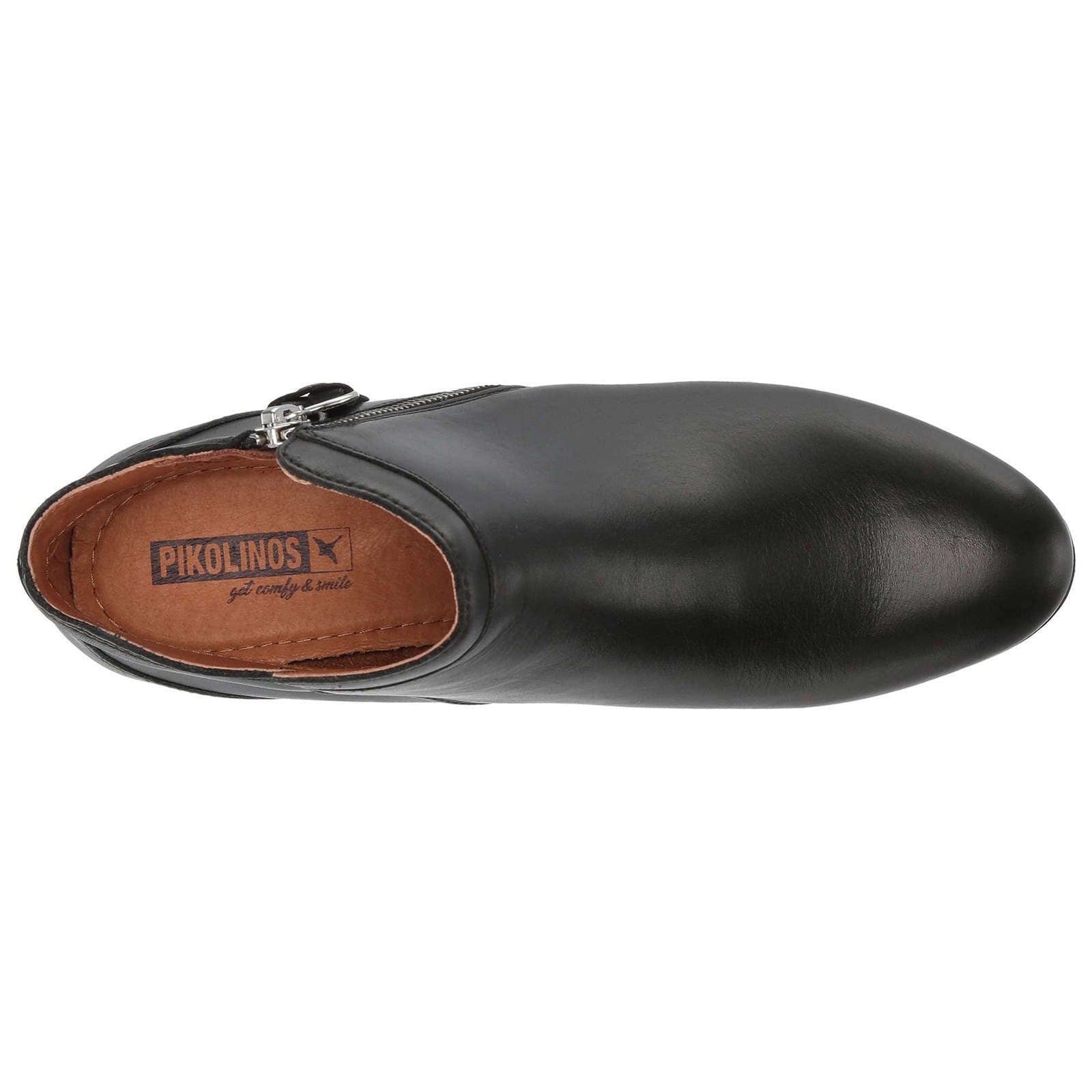 Pikolinos Daroca W1U-8590 Leather Womens Boots#color_black
