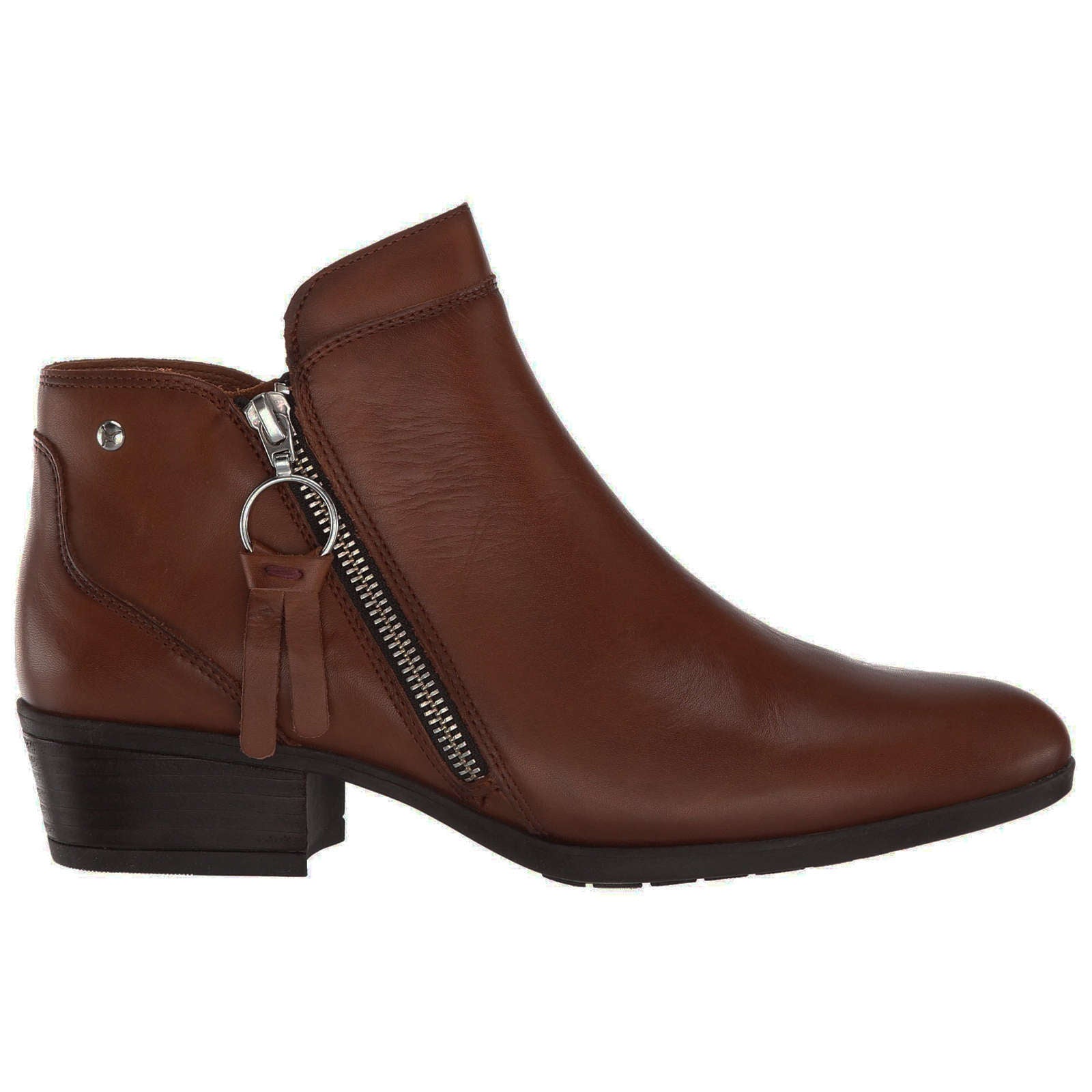 Pikolinos Daroca W1U-8590 Leather Womens Boots#color_cuero
