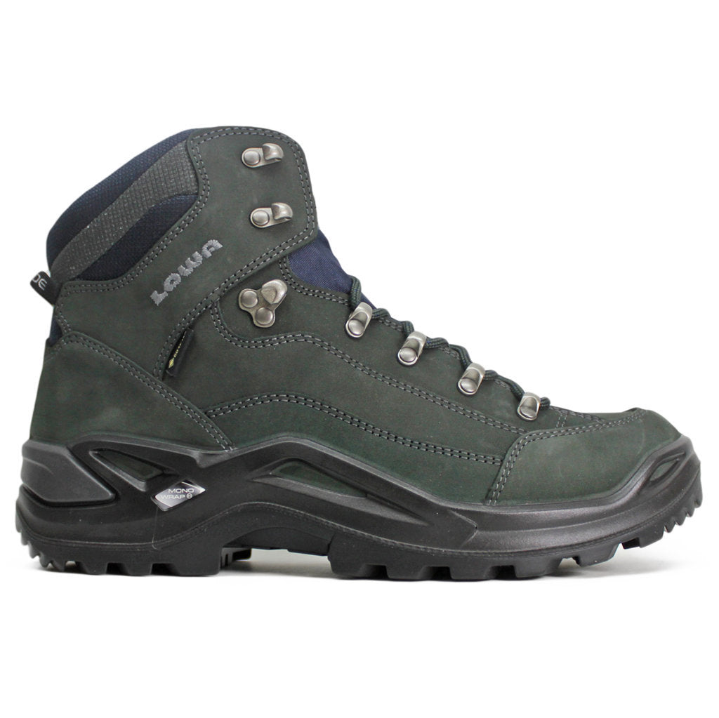 Lowa Renegade GTX Mid Leather Men's Boots#color_dark grey