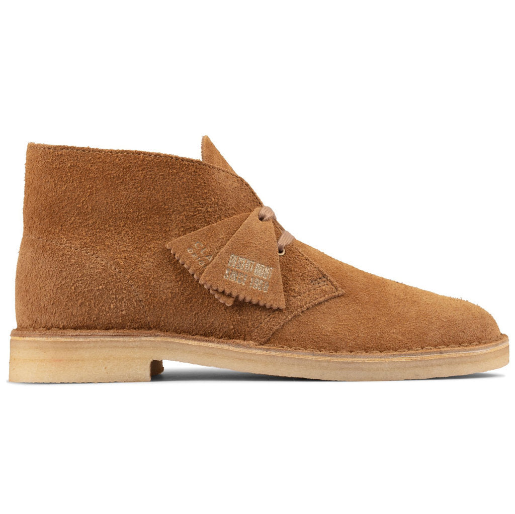 Clarks Originals Desert Boot Suede Leather Men's Boots#color_nutmeg